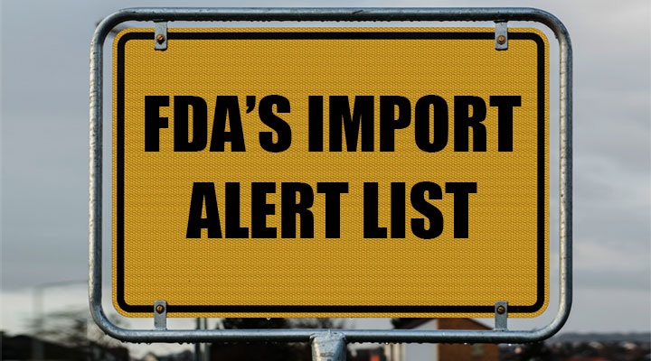 FDA进口警报-怎么删除红色名单或添加到FDA绿色名单中