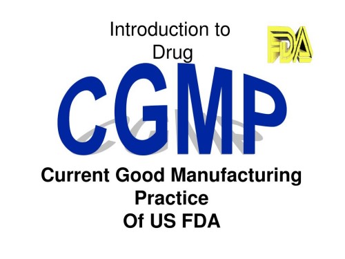 FDA cGMP