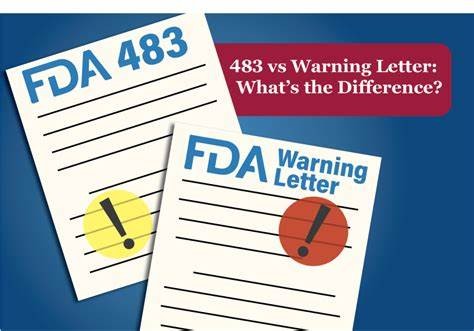 FDA 483表