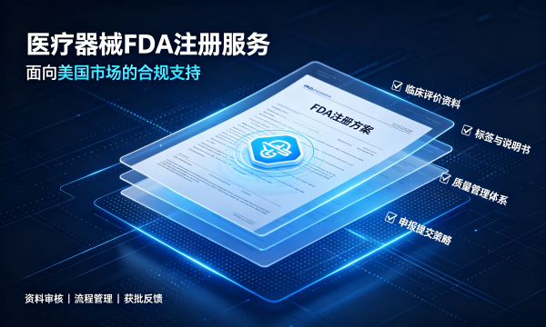 2027医疗器械FDA注册费$13,785，2周完成（I类器械）